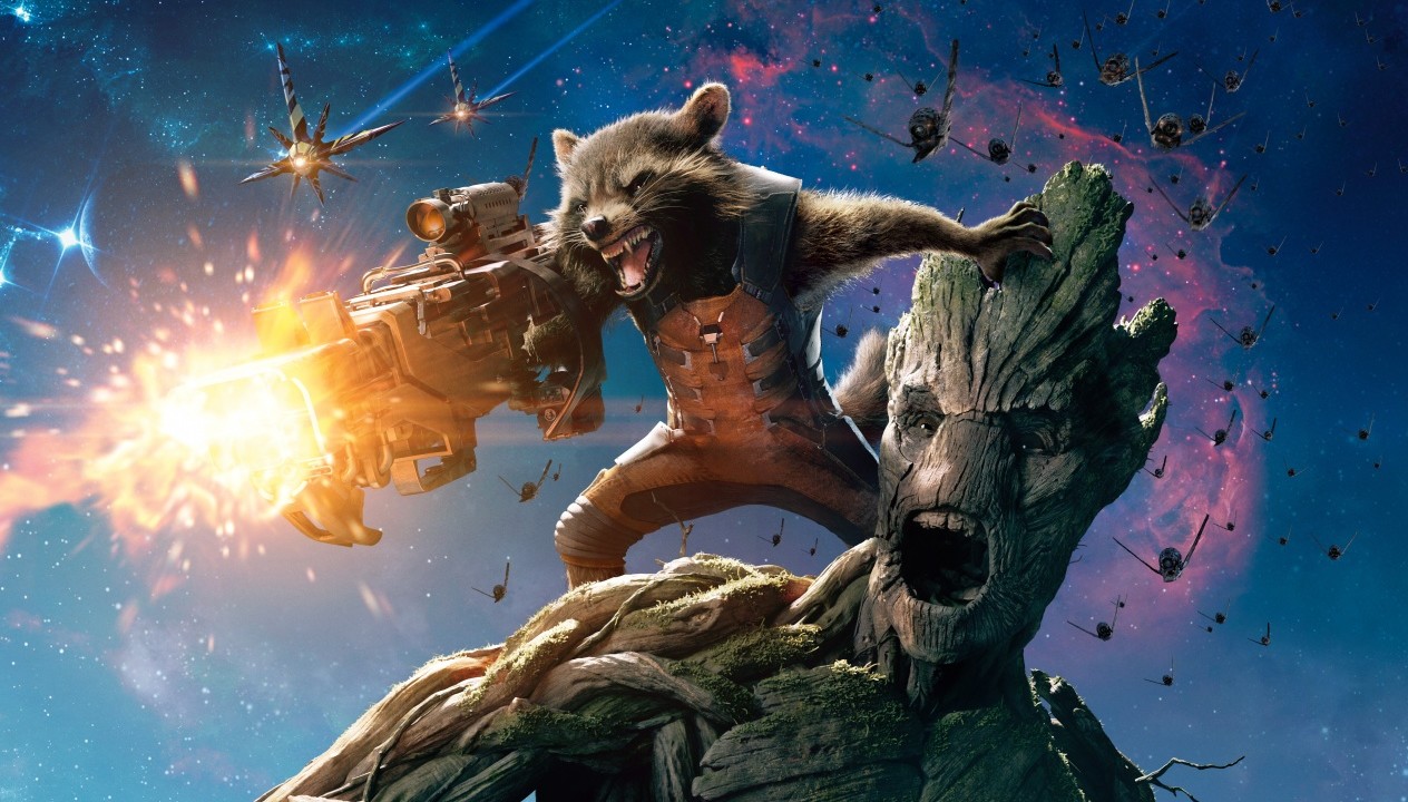 Groot und Rocket Racoon: Hinreißendes Artwork