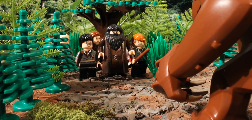 Lego Film: Hagrid pflegt den Rancor und mehr